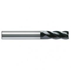 10mm Dia. - 72mm OAL - AlCrN - Solid Carbide - High Spiral End Mill - 4 FL - Benchmark Tooling