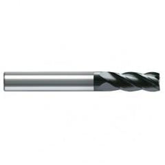 10mm Dia. - 72mm OAL - AlCrN - Solid Carbide - High Spiral End Mill - 4 FL - Benchmark Tooling