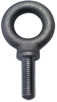 Shoulder Plain Eye Bolt - 1-3/4-5 Thread, 2-7/8'' Eye Dia. - Benchmark Tooling