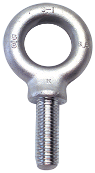 304 Stainless Eye Bolt - 1-8 Thread, 1-13/16'' Eye Dia. - Benchmark Tooling