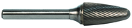 5/8 EdgeHog Tree Shape Radius End Carbide Bur SF-6 Standard Alt Diamond (Double) - Benchmark Tooling