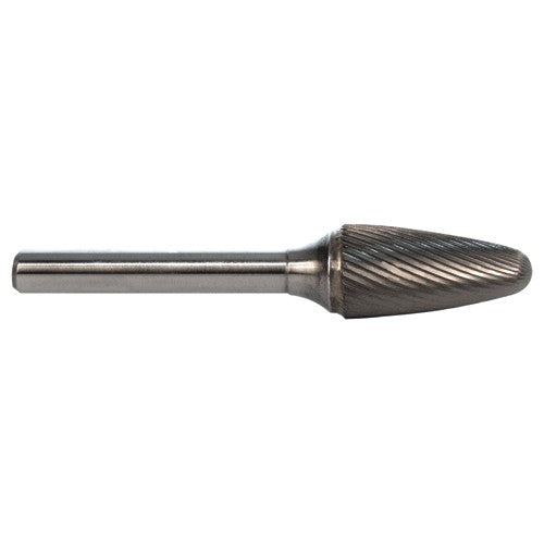 3mm EdgeHog Tre Shape Radius End Miniature Carbide Bur SF-42L76M-D 76mm OAL Std Alt Diamond (Double) - Benchmark Tooling