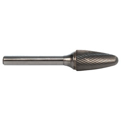 3mm EdgeHog Tre Shape Radius End Miniature Carbide Bur SF-41M-D Std Alt Diamond (Double) - Benchmark Tooling