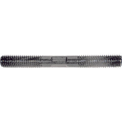 Clamping Stud for T-Slot Work - M10-1.50 Thread Size, 200 mm Overall Length - Benchmark Tooling