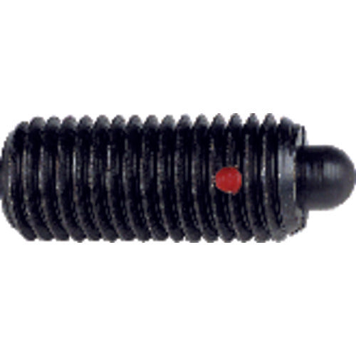 End Force Spring Plunger - 2.9 lbs Initial End Force, 11.1 lbs Final End Force (10–32 Thread) - Benchmark Tooling