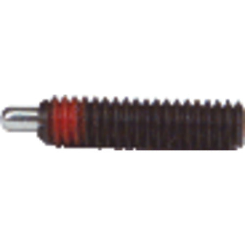 End Force Spring Plunger - 2.8 lbs Initial End Force, 7.2 lbs Final End Force (3/8″–16 Thread) - Benchmark Tooling