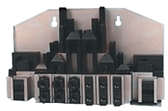 Machinist Clamping Set - #12625CK; 1/2-13 Stud Size; 5/8 T-Slot Size - Benchmark Tooling