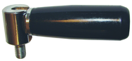 Plastic Folding Handle - M10 Thread, 3.15'' Handle Length, .55'' Thread Length - Benchmark Tooling