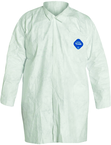 Tyvek® White Two Pocket Lab Coat - Large (case of 30) - Benchmark Tooling