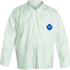 Tyvek® White Long Sleeve Shirt - Medium (case of 50) - Benchmark Tooling