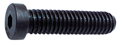 5/16-18 x 1-1/2 - Black Finish Heat Treated Alloy Steel - Cap Screws - Low Head Socket - Benchmark Tooling