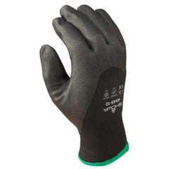 ‎Insulated foam nitrile coated 3/4 dipped 15 gauge black seamless nylon liner w/Acrylic fleece liner w/7 gauge brushed inner Acrylic fleece rec temps -15″ smooth black w/black/extra extra large - Benchmark Tooling