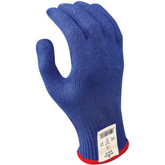 Cut resistant 10-gauge seamless cut-resistant engineered composite yarn enhanced wet grip ambidextrous blue ANSI CUT LEVEL 4/medium - Benchmark Tooling