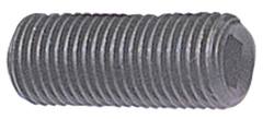 0-80 x 1/8 - Black Finish Heat Treated Alloy Steel - Socket Set Screws - Cup Point - Benchmark Tooling