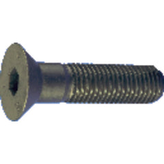 1/4″-28 × 3/8″ - Black Finish Heat Treated Alloy Steel - Cap Screws - Flat Head - Benchmark Tooling