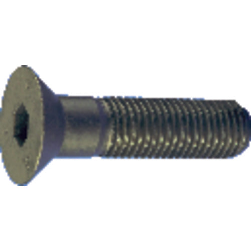 1/4″-28 × 1 1/2″ - Black Finish Heat Treated Alloy Steel - Cap Screws - Flat Head - Benchmark Tooling