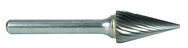 6mm EdgeHog Conical Carbide Bur SM-2M-D Standard Alt Diamond (Double) - Benchmark Tooling