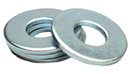 5/8 Bolt Size - Zinc Plated Carbon Steel - Flat Washer - Benchmark Tooling