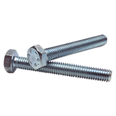 M8-1.25 × 60 mm - Zinc Plated Heat Treated Alloy Steel - Cap Screws - Hex - Benchmark Tooling