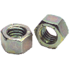 3/8″-16 - Zinc / Yellow / Bright - Finished Hex Nut - Benchmark Tooling