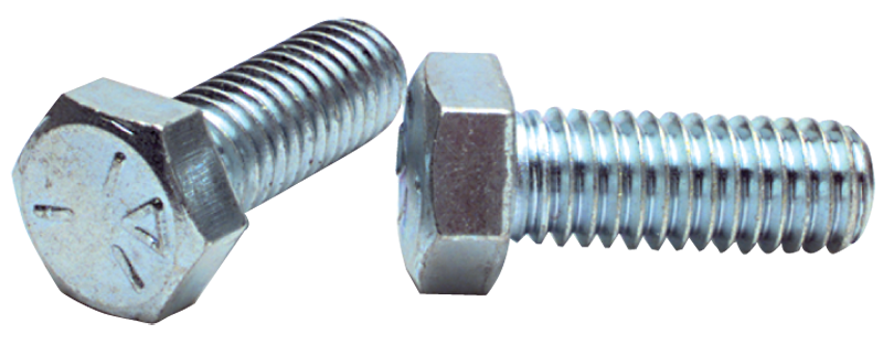 1-8 x 4-1/2 - Zinc Plated Heat Treated Alloy Steel - Cap Screws - Hex - Benchmark Tooling