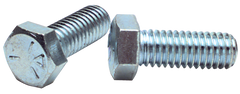 1-8 x 4-1/2 - Zinc Plated Heat Treated Alloy Steel - Cap Screws - Hex - Benchmark Tooling