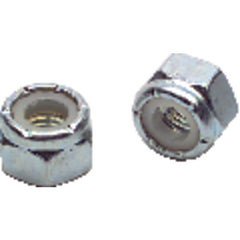 #10-32 - Zinc / Bright - Nylon Insert Stop Nut - Benchmark Tooling