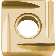 SNGG 431 C PV720, 1/64″ Corner Radius, 3/16″ Thick, 1/2″ Inscribed Circle, TiCN (MEGACOAT NANO), 90 Degree Square, Turning Indexable Insert