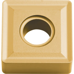 SNMG 321 CA025P, 1/64″ Corner Radius, 1/8″ Thick, 3/8″ Inscribed Circle, TiCl2O3/TiN, 90 Degree Square, Turning Indexable Insert