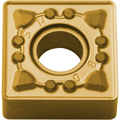 SNMG 434 MS CA6525, 1/16″ Corner Radius, 3/16″ Thick, 1/2″ Inscribed Circle, TiCnulll2O3/TiN, Square, Turning Indexable Insert - Exact Industrial Supply