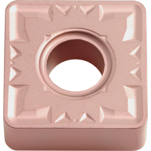 SNMG 433 ZS CA320, 3/64″ Corner Radius, 3/16″ Thick, 1/2″ Inscribed Circle, TiCnulll2O3/Ti, Square, Turning Indexable Insert - Exact Industrial Supply