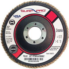 ‎4 1/2″ × 7/8″-40 Grit - Ceramic Coated Abrasive - Flap Disc - Benchmark Tooling