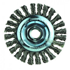 ‎4″X5/8-11 RADIAL BRUSH .020 WIRE - Benchmark Tooling