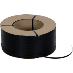 Black Poly Strapping 12900 Ft 9 × 8 - Exact Industrial Supply