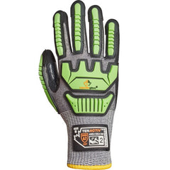 Hi-Viz gloves with superior cut protection and impact resistance