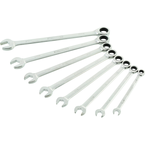 STEELMAN PRO 8-Piece Metric 144-Tooth Ratcheting Wrench Set - Benchmark Tooling