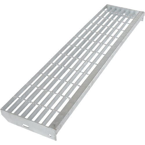 4 Foot Galvanized Steel Step - Exact Industrial Supply