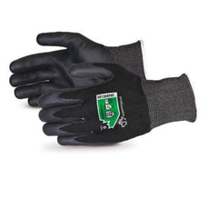 X-Small, Emerald CX Glove Black 13ga Nylon /Stainless Steel, Foam Nitrile Palm, ANSI Cut A5