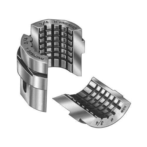 S35 Collet Pad - Part #  CP-S35RE31250-S - 3-1/8" Round Serrated - Benchmark Tooling