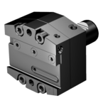 APBA-R-VDI30-25-HP CoroCut® QD Non-Rotating Adaptor - Angled Adjustable Type - Benchmark Tooling