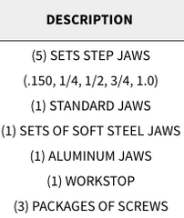 Snap Jaws - Basic 8" Set - Part #  8PKG-001 - Benchmark Tooling