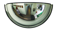 18" Half Dome Mirror -Polycarbonate Back - Benchmark Tooling