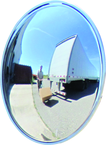 18" Dia. 3/4 Dome Mirror For Outside Corner- Polycarbonate - Benchmark Tooling