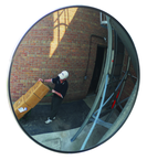 30" Outdoor Convex Mirror Plastic Back - Benchmark Tooling