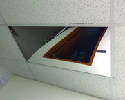 2' x 4' See-Through Mirror Ceiling Panel - Benchmark Tooling