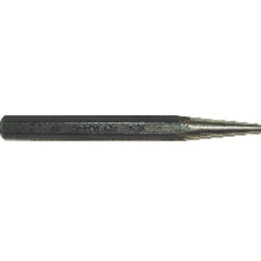 Solid Punch - 1/4″ Tip Diameter × 5″ Overall Length - Benchmark Tooling