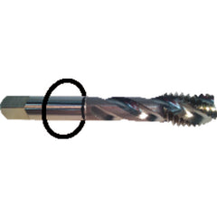 ‎5/16-24 Dia-H4-3 FL-Std Spiral FL Tap - Black Ring - Benchmark Tooling