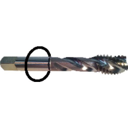‎M3.5 x .60 Dia-D4-3 FL-Std Spiral FL Tap - Black Ring - Benchmark Tooling