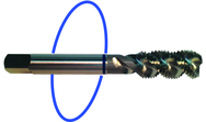 M20 x 1.50 Dia. - D5 - 4 FL - Std Spiral Flute Tap - Blue Ring - Benchmark Tooling