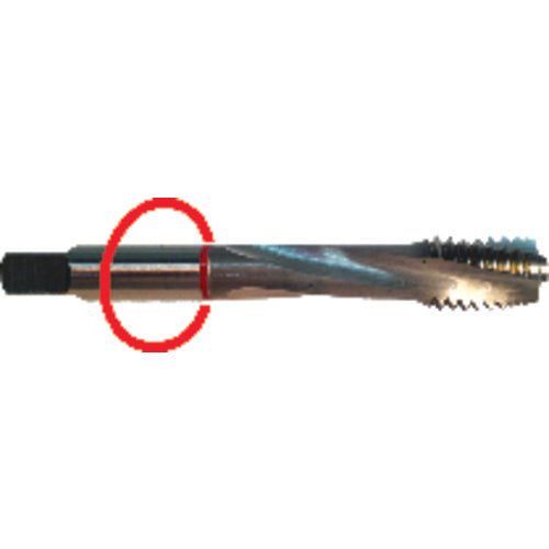 ‎M6 × 1.00 Dia-D5-3 FL-Std Spiral FL Tap - Red Ring - Benchmark Tooling